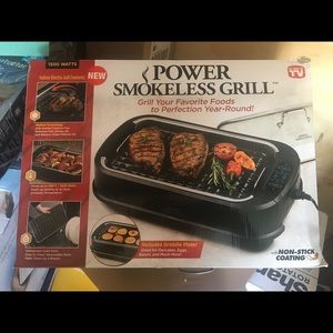 Smokeless grill